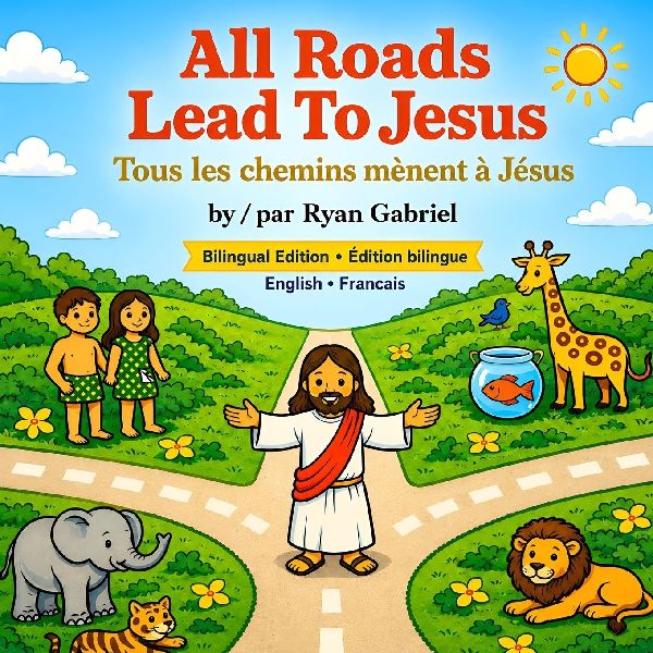 All Roads Lead To Jesus: A Bilingual English-French Childrens Book - Special Edition with Bonus Audio Read-Along