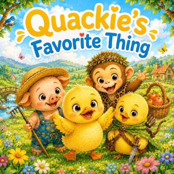 Quackies Favorite Thing: Libby, Gobo, & Milo in Happy Valley - Original, Warm and Silly Stories for Little Ones