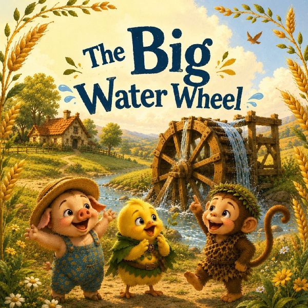 The Big Water Wheel: Libby, Gobo, & Milo in Happy Valley - Original Stories about Teamwork, Hard work, and Never Giving Up