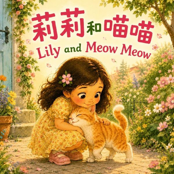 Lily and Meow Meow &#33673;&#33673;&#21644;&#21941;&#21941;: A Sweet Bilingual Rhyming Story About Kindness and Caring in English, Chinese, & Pinyin!