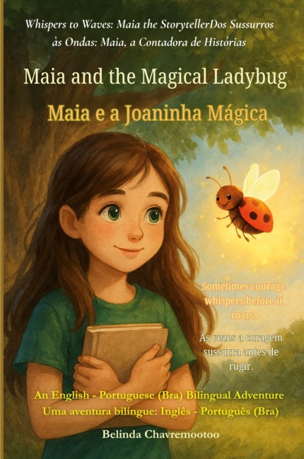 Maia and the Magical Ladybug (An English - Portuguese (Brazil) Bilingual Adventure): A gentle story of quiet bravery and the magic of being yourself