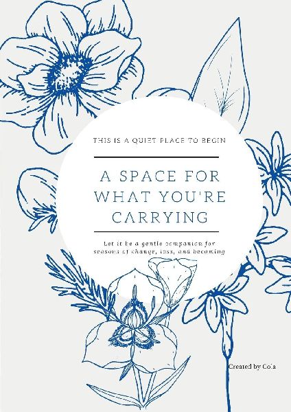 A Space for What Youre Carrying
