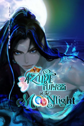 Azure Flowers In The Moonlight
