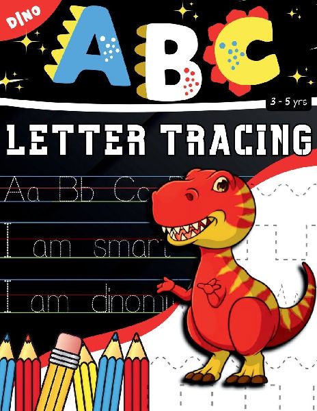 Dino ABC Letter Tracing: 3-5 Years