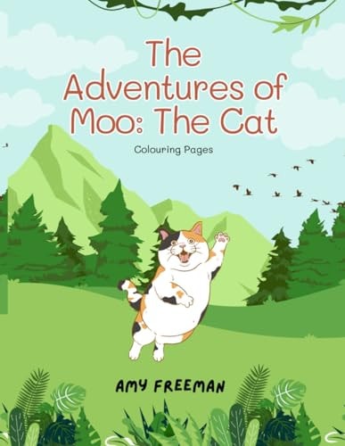 The Adventures of Moo, The Cat Colouring Pages