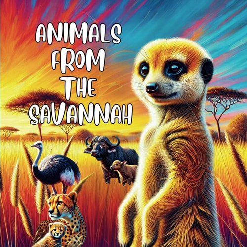 Animals from the Savannah Explore the Amazing Creatures of the Grasslands!