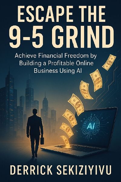ESCAPE THE 9-5 GRIND: Achieve Financial Freedom by Building a Profitable Online Business Using AI