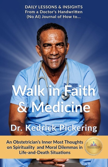 Walk in Faith & Medicine: Daily Lessons & Insights from a Doctors Handwritten Journal ( No AI) - An Obstetricians Inner Most thoughts on Spirituality and Moral Dilemmas in Life and Death Situations