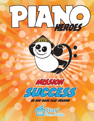 Piano Heroes 20 Day Bass Clef Mission