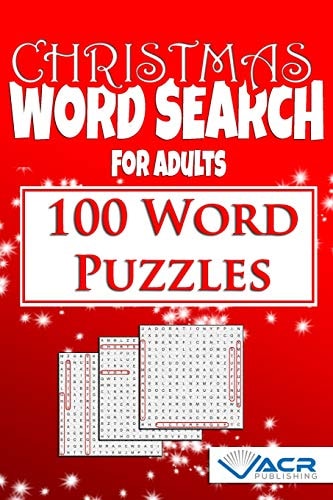 Christmas Word Seach 100 Word Puzzles