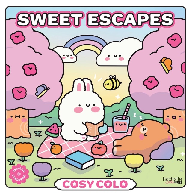 Cosy Colo - Sweet Escapes: A creative colouring book to bring sunny picnics, seaside bliss, and cosy moments to life!