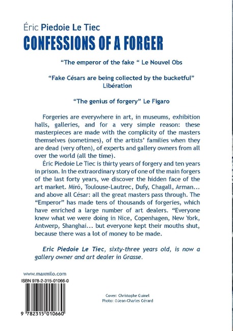 Confessions of a Forger