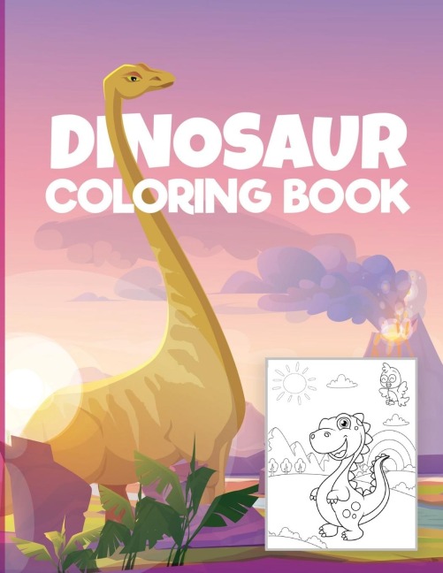 Dinosaur coloring book for kids: -   Wonderful Coloring & Activity Book for Kids with Dinosaurs Designs | Dinosaurs Coloring Pages for Boys and Girls Age 4-8