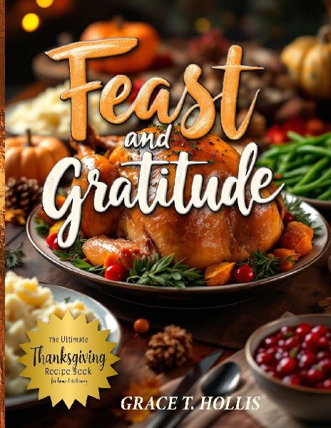 Feast and Gratitude: Classic Recipe Book for Thanksgiving, Easy Holiday Dinner Party Ideas, and Must-Haves for Hosting a Memorable Feast