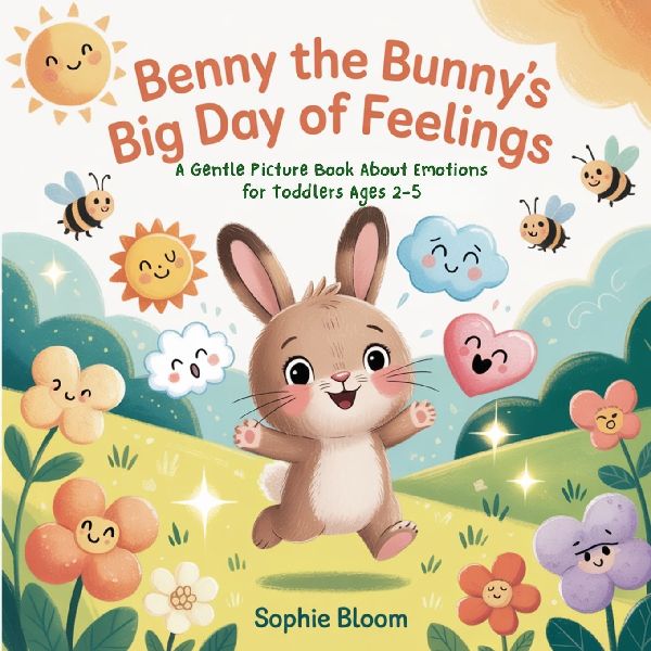Benny the Bunnys  Big Day of Feelings: A Gentle Picture Book About Emotions for Toddlers Ages 2-5