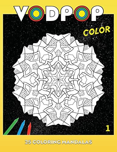 Vodpop Color 1 25 Coloring Mandalas