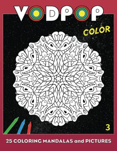 Vodpop Color 3 25 Coloring Mandalas and Pictures