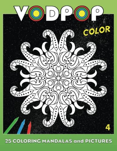 Vodpop Color 4 25 Coloring Mandalas and Pictures