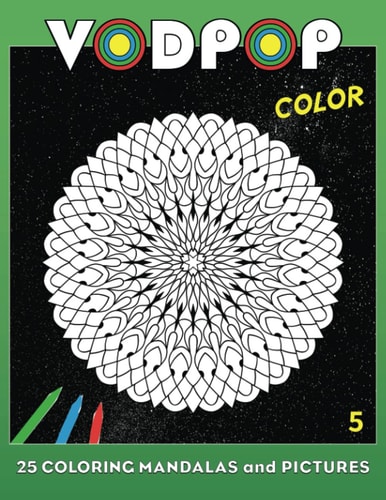 Vodpop Color 5 25 Coloring Mandalas and Pictures