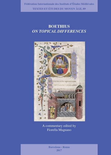 Boethius, On Topical Differences A Commentary