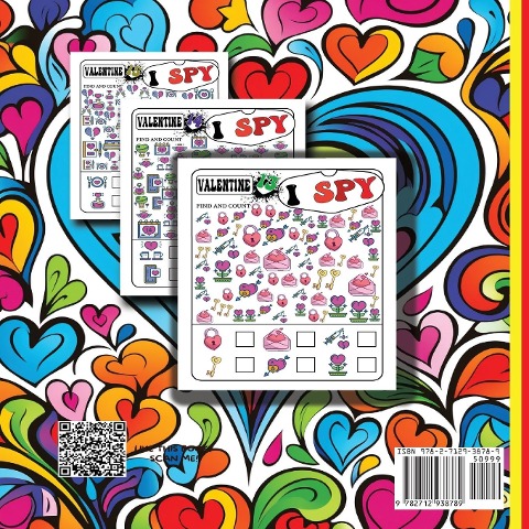I spy valentines day book for kids: Interactive Guessing Game for Preschoolers & Toddlers