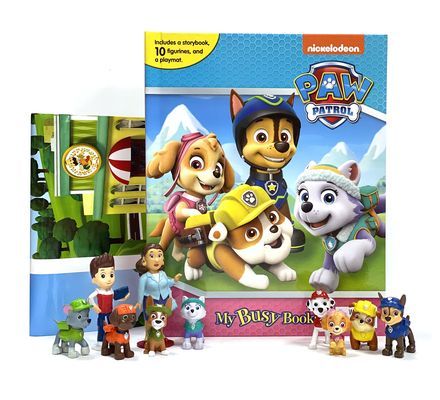 NICK PAW PATROL GIRLS MY BUSY BOOKS