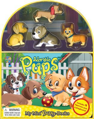 ADORABLE PUPS MINI BUSY BOOKS