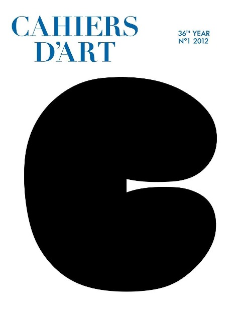 Cahiers dArt N°1, 2012: 36th Year