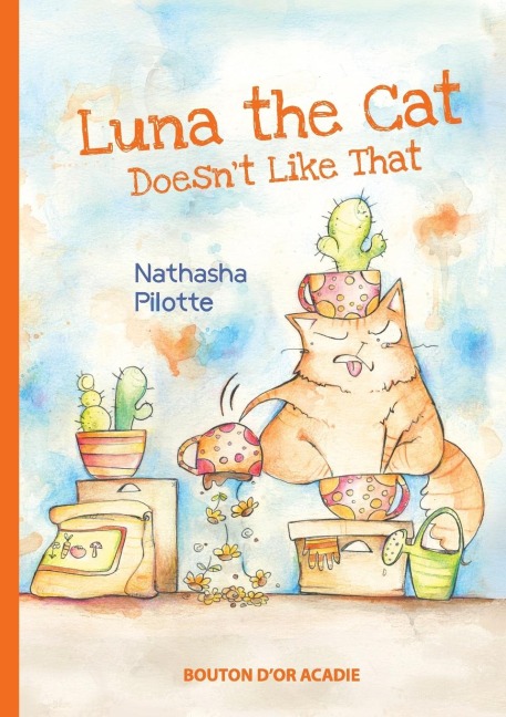 Luna the cat doesnt like that