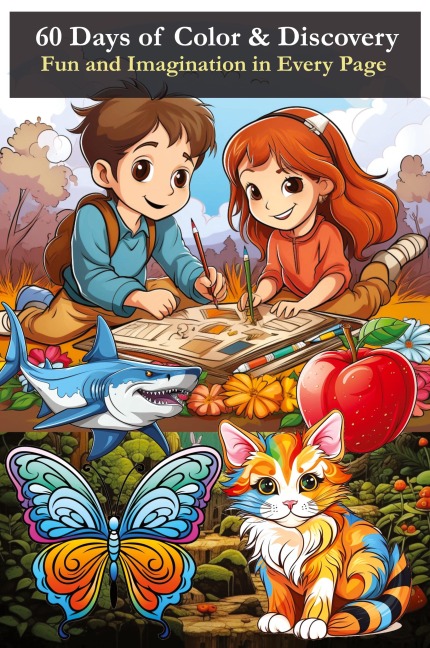60 Days of Color & Discovery: Fun and Imagination in Every Page