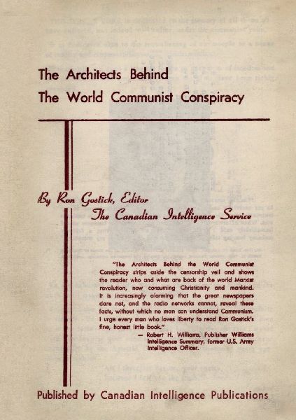 The Architects Behind the World Communist Conspiracy