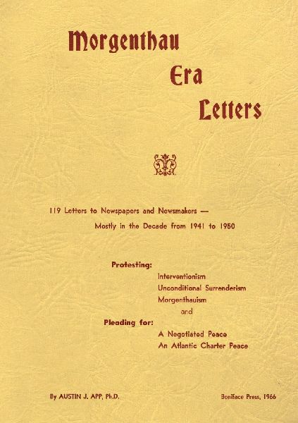 Morgenthau Era Letters