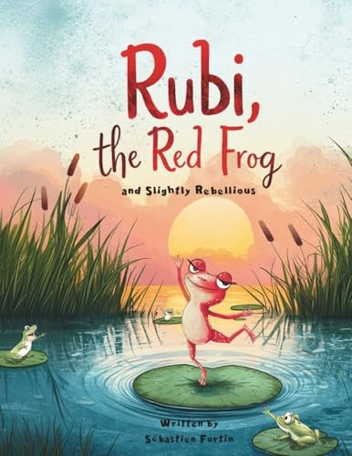 Rubi, the Red Frog (and Slightly Rebellious)