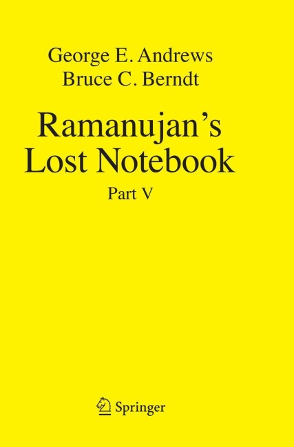 Ramanujans Lost Notebook: Part V