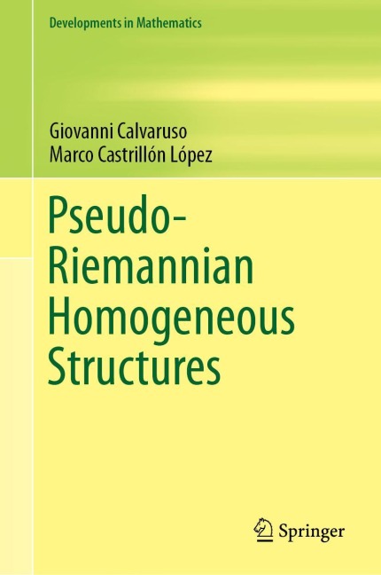 Pseudo-Riemannian Homogeneous Structures