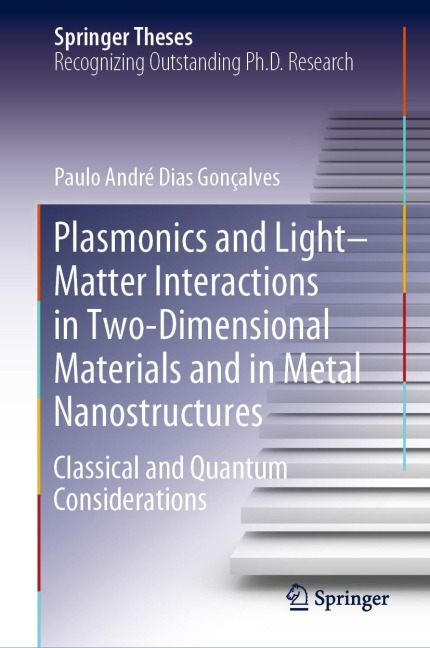 Plasmonics and Light-Matter Interactions in Two-Dimensional Materials and in Metal Nanostructures: Classical and Quantum Considerations