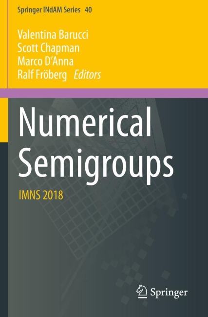 Numerical Semigroups: IMNS 2018