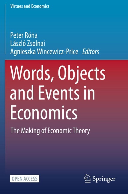 Words, Objects and Events in Economics: The Making of Economic Theory