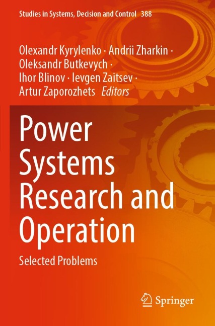 Power Systems Research and Operation: Selected Problems