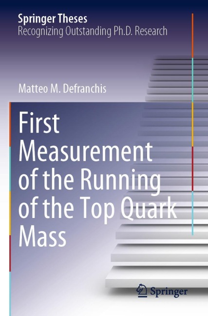 First Measurement of the Running of the Top Quark Mass