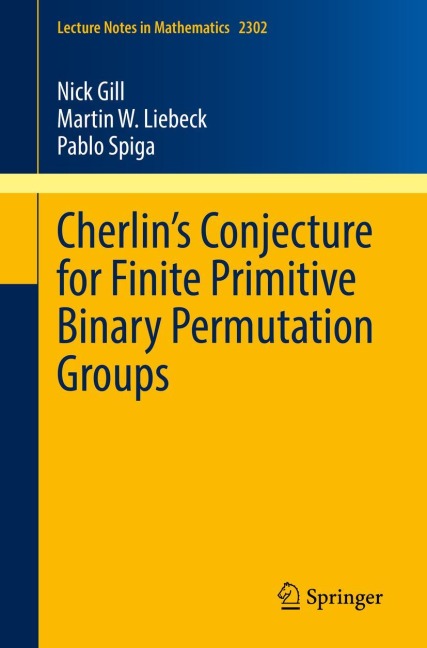 Cherlins Conjecture for Finite Primitive Binary Permutation Groups