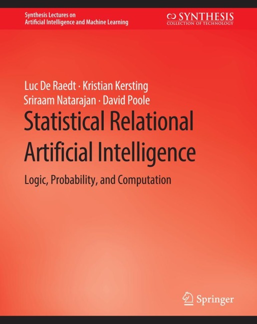 Statistical Relational Artificial Intelligence: Logic, Probability, and Computation