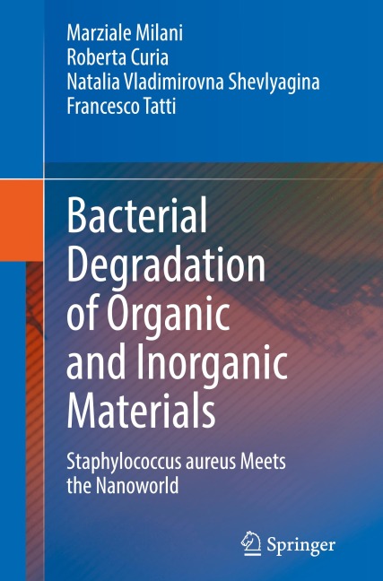 Bacterial Degradation of Organic and Inorganic Materials: Staphylococcus aureus Meets the Nanoworld