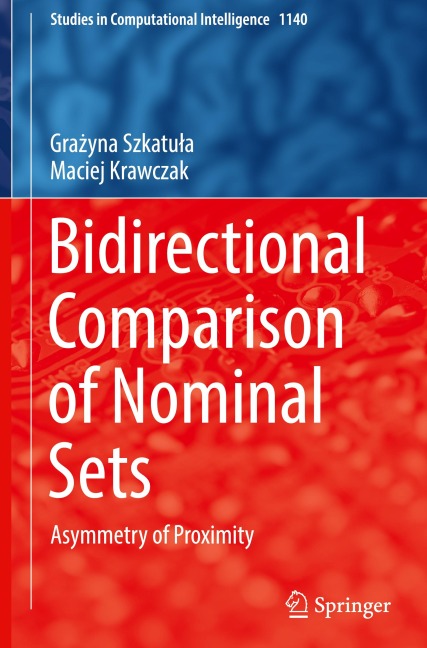 Bidirectional Comparison of Nominal Sets: Asymmetry of Proximity
