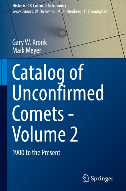 Catalog of Unconfirmed Comets - Volume 2: 1900 to the Present