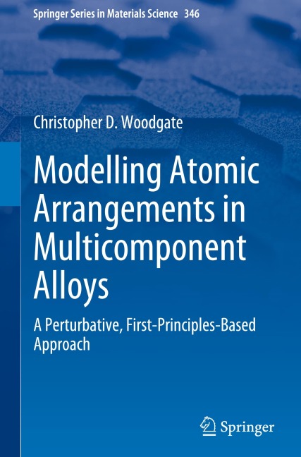 Modelling Atomic Arrangements in Multicomponent Alloys: A Perturbative, First-Principles-Based Approach