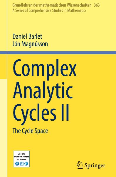 Complex Analytic Cycles II: The Cycle Space