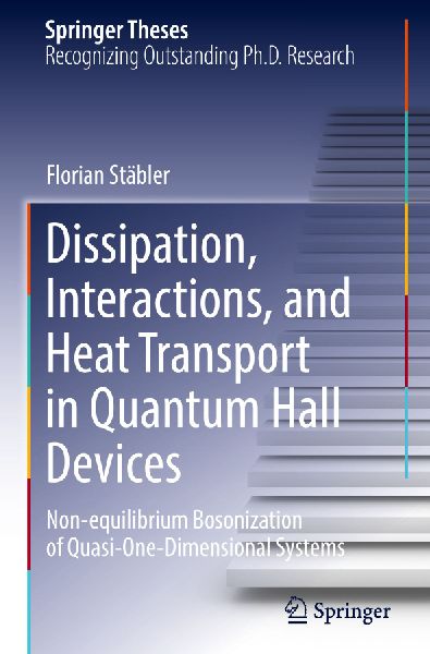 Dissipation, Interactions, and Heat Transport in Quantum Hall Devices: Non-equilibrium Bosonization of Quasi-One-Dimensional Systems
