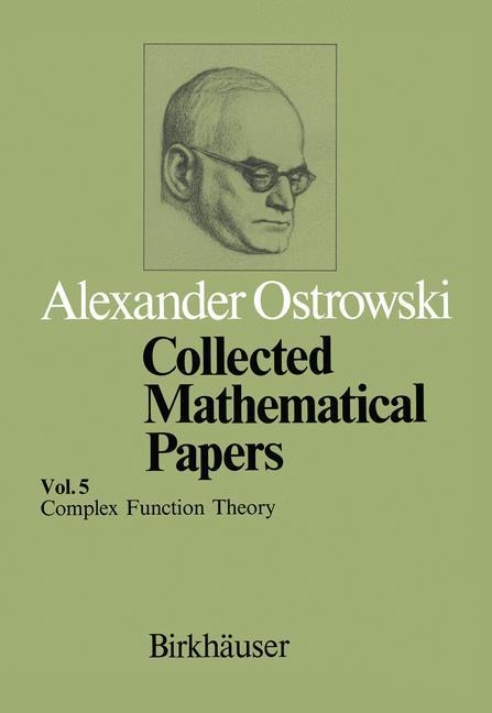 Collected Mathematical Papers: Vol. 5 XIII Complex Function Theory