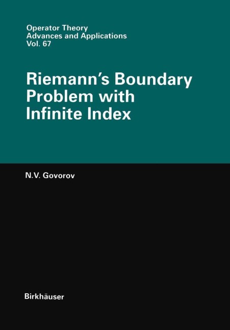 Riemanns Boundary Problem with Infinite Index